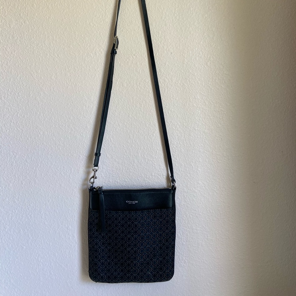 Coach black crossbody
